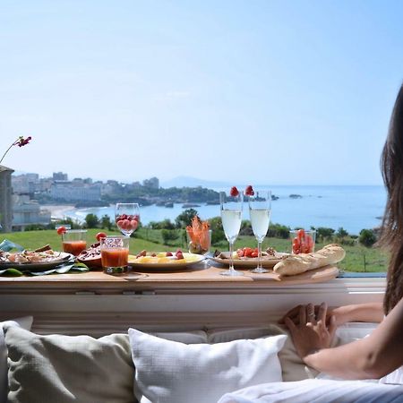 Le Sunset, Appartement Exceptionnel Ocean View - Phare - Au Calme Biarriz Exterior foto